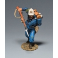 PGIT6005B Italian Bersaglieri Stabbing Down (Blue) 